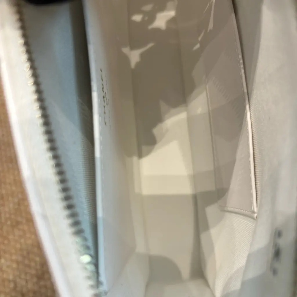 CHANEL White Quilted Crossbody Bag - Picture 12 of 15